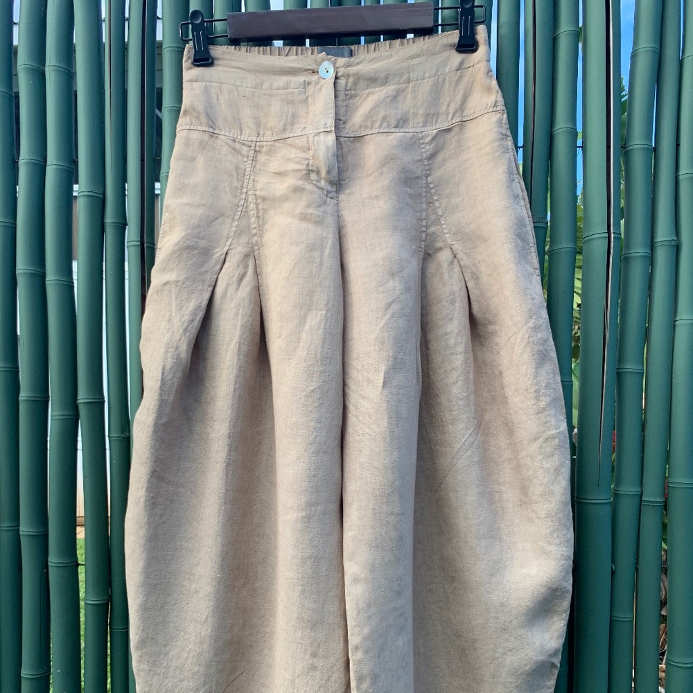 COPY - OSKA Lantern Trousers with Elastic Back Si…